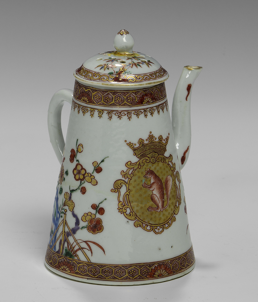 Kannetje met familiewapen Sichterman